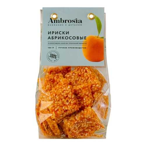 Ириски Ambrosia Абрикосовые 100г Россия в Ариант