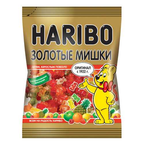 Мармелад Haribo жевательный золотые мишки 70 г в Ариант