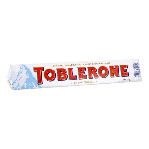 Шоколад белый Toblerone с медом и миндальной нугой 100 г в Ариант