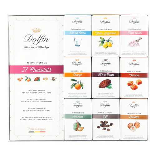 Шоколад Dolfin Gift Set of 27 bars 270 г в Ариант