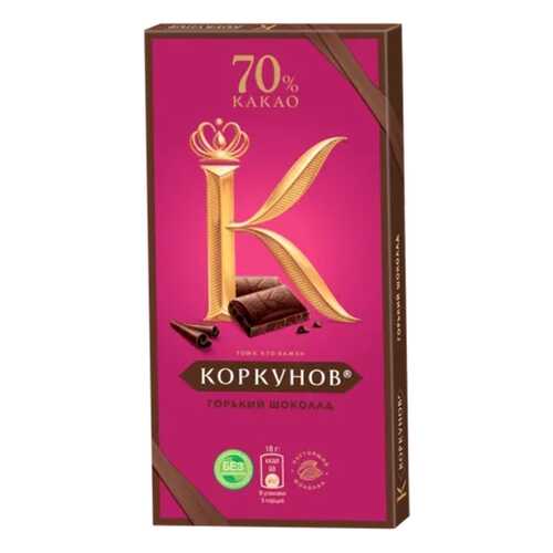 Шоколад горький А. Коркунов 70% 90 г в Ариант