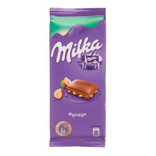 Шоколад молочный Milka фундук 90 г в Ариант