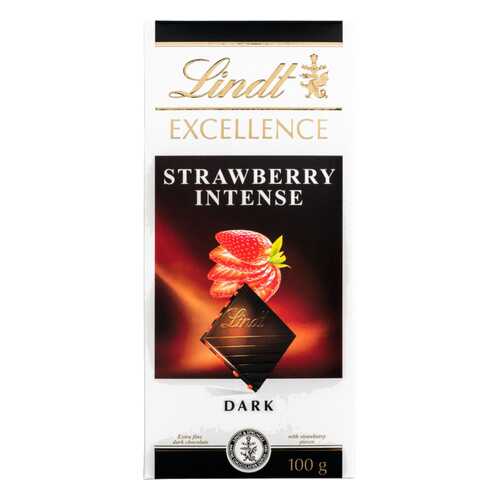 Шоколад темный Lindt excellence клубника 100 г в Ариант