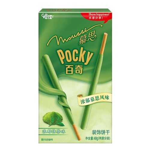 Палочки Glico Pocky со вкусом мусса из зеленого чая Матча 48 г в Ариант