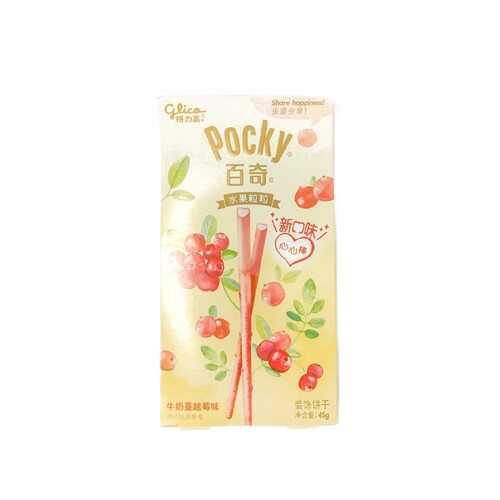 Палочки Pocky Glico со вкусом клюквы с глазурью 55 г в Ариант