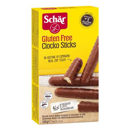 Печенье Dr.Schar сiocko sticks 150 г в Ариант