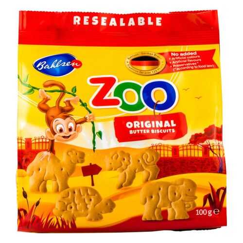 Печенье Leibniz zoo original 100 г в Ариант