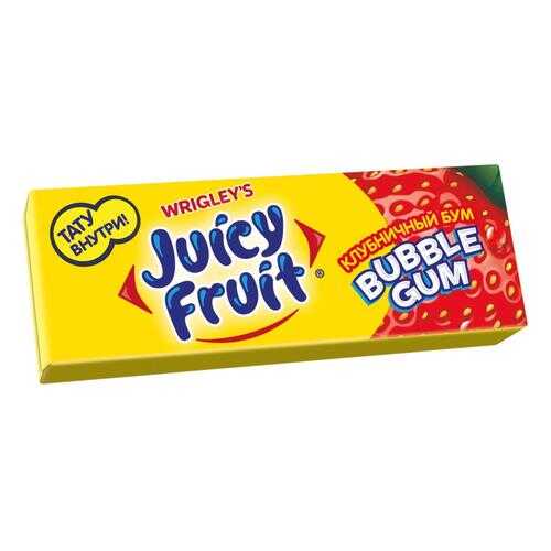 Освежающие конфеты Juicy Fruit клубничный бум 13.8 г 24 штуки в Ариант