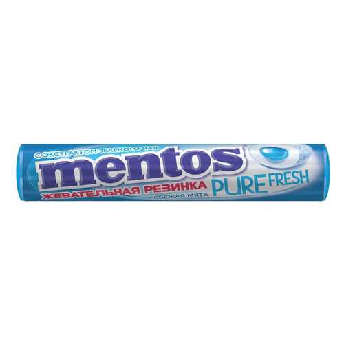 Жевательная резинка Mentos пьюр фреш мята 15.5 г в Ариант