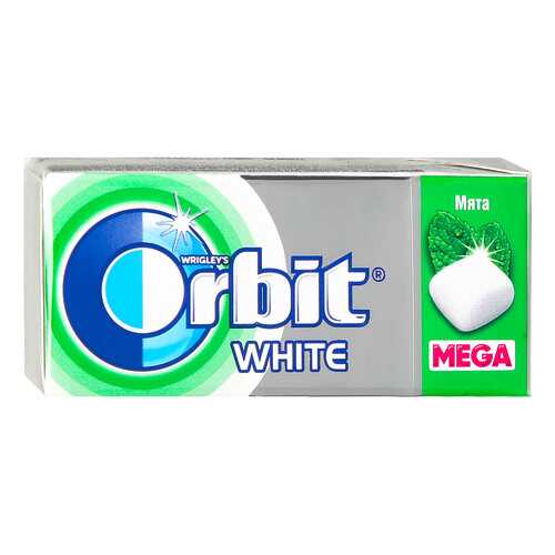 Жевательная резинка Orbit white mega spearmint 16 г 12 штук в Ариант