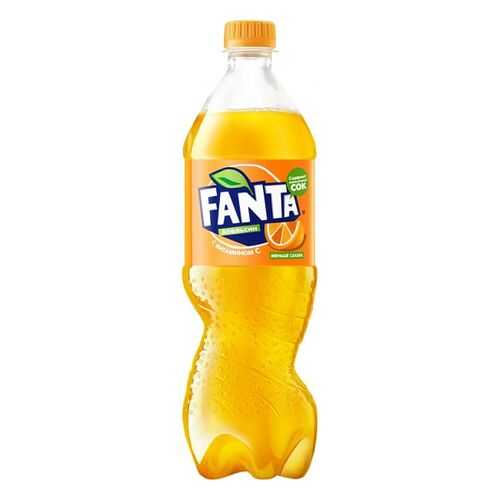 Напиток безалкогольный сильногазированный Fanta апельсин с витамином С пластик 0.9 л в Ариант