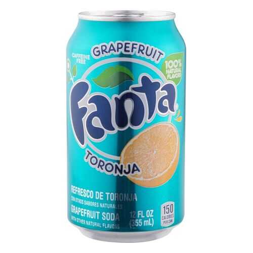 Напиток безалкогольный сильногазированный Fanta grapefruit жестяная банка 0.355 л в Ариант