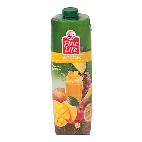 Нектар Fine Life экзотик с мякотью фруктов 1 л в Ариант