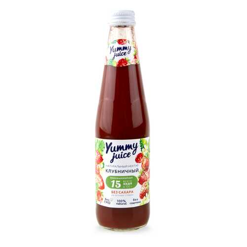 Нектар Yummy juice клубничный без сахара в Ариант