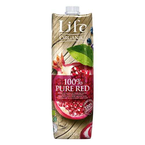 Сок Life premium Pure red мультифруктовый био organic 1 л в Ариант